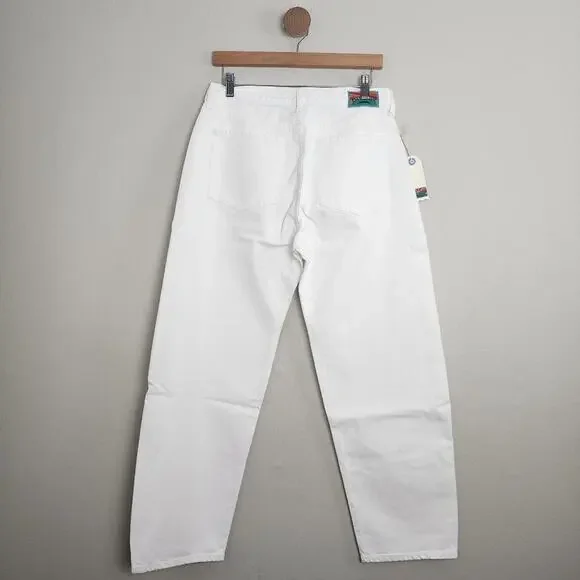 AG Adriano Goldschmied Mantra Barrel Wide Leg Jeans White Bull Denim Sirocco 29 - Picture 6 of 11